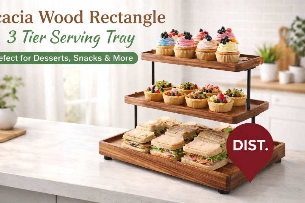 DREAMY WALLS Home Kitchen Decor Acacia Wood