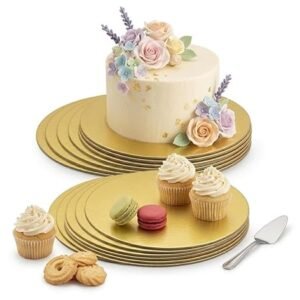 Gold Cake Base Round