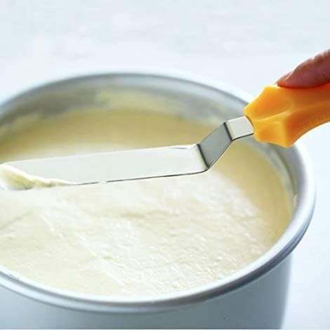 VEN Cake Palette Knife, Stainless_Steel Icing Spatula, 3 Pieces Set Cake Knife Cream Icing Frosting Spatula Baking Kitchen Pastry Cake Decoration Tool. (3 PCS Knife, Set) - Image 2