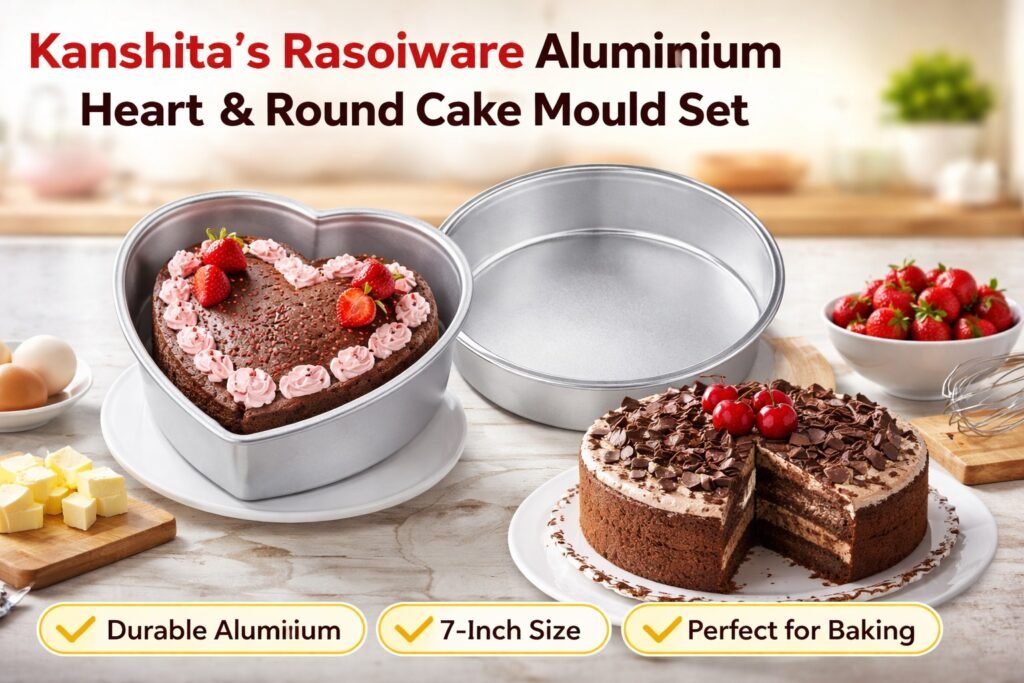 Kanshita's Rasoiware Aluminium Hear