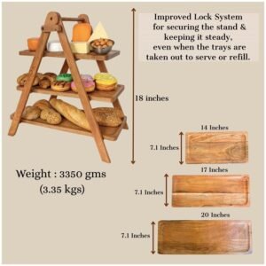 DREAMY WALLS Home Kitchen Decor Acacia Wood